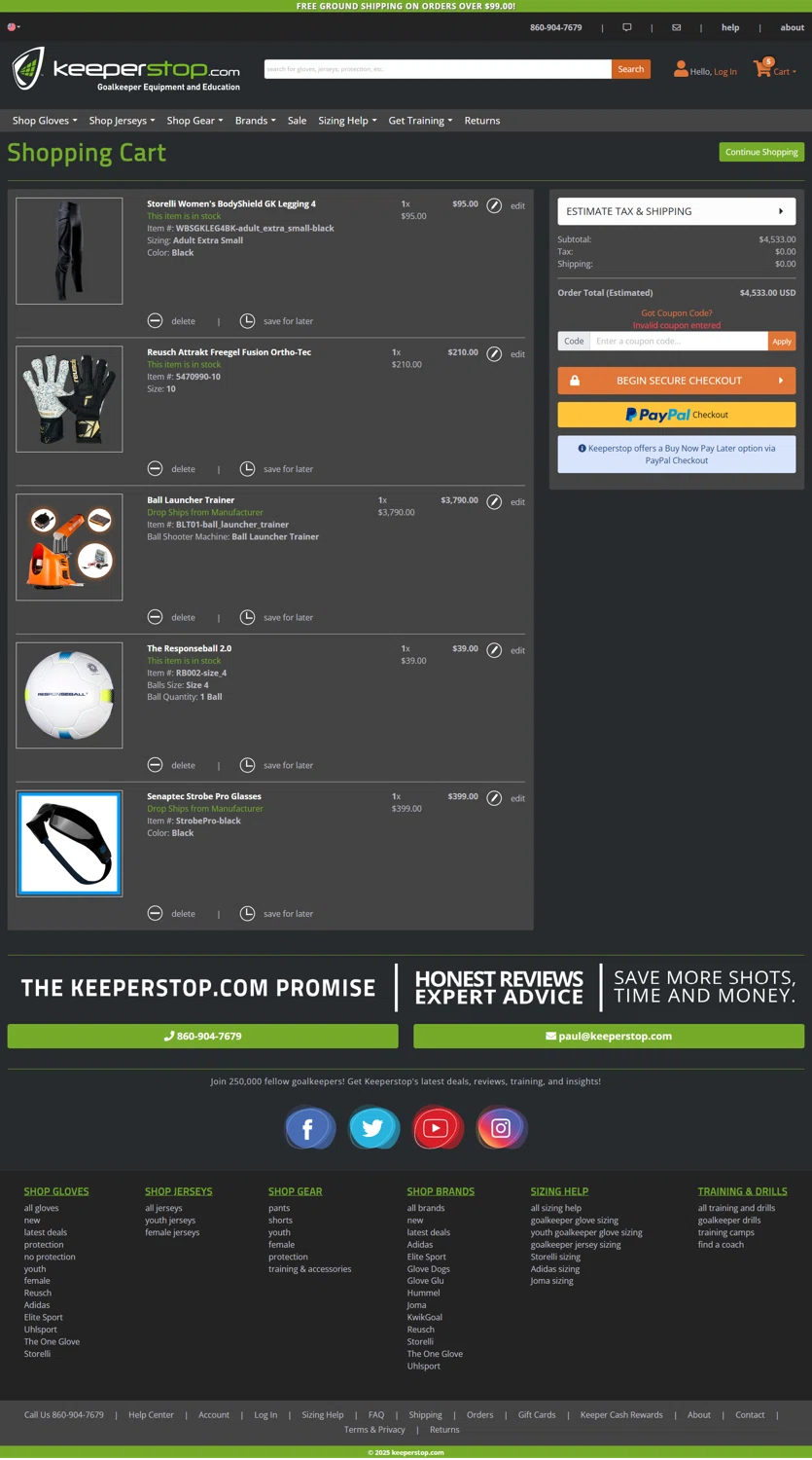Keeperstop promo code screenshot showing code usa25 applied at Keeperstop checkout page. Uploaded by SimplyCodes community member Serdanvz on Jul 11, 2025