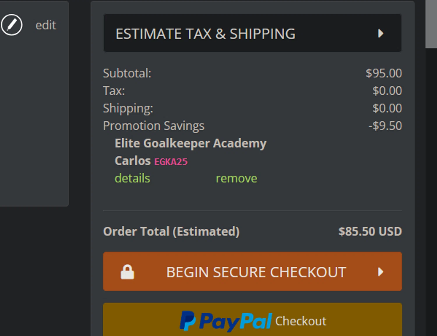 Keeperstop checkout page showing Keeperstop promo code box | Screenshot taken by SimplyCodes community member on Sep 14, 2025