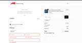 first coupon verification screenshot