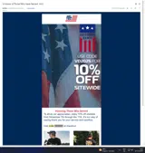KelTec coupon verification screenshot
