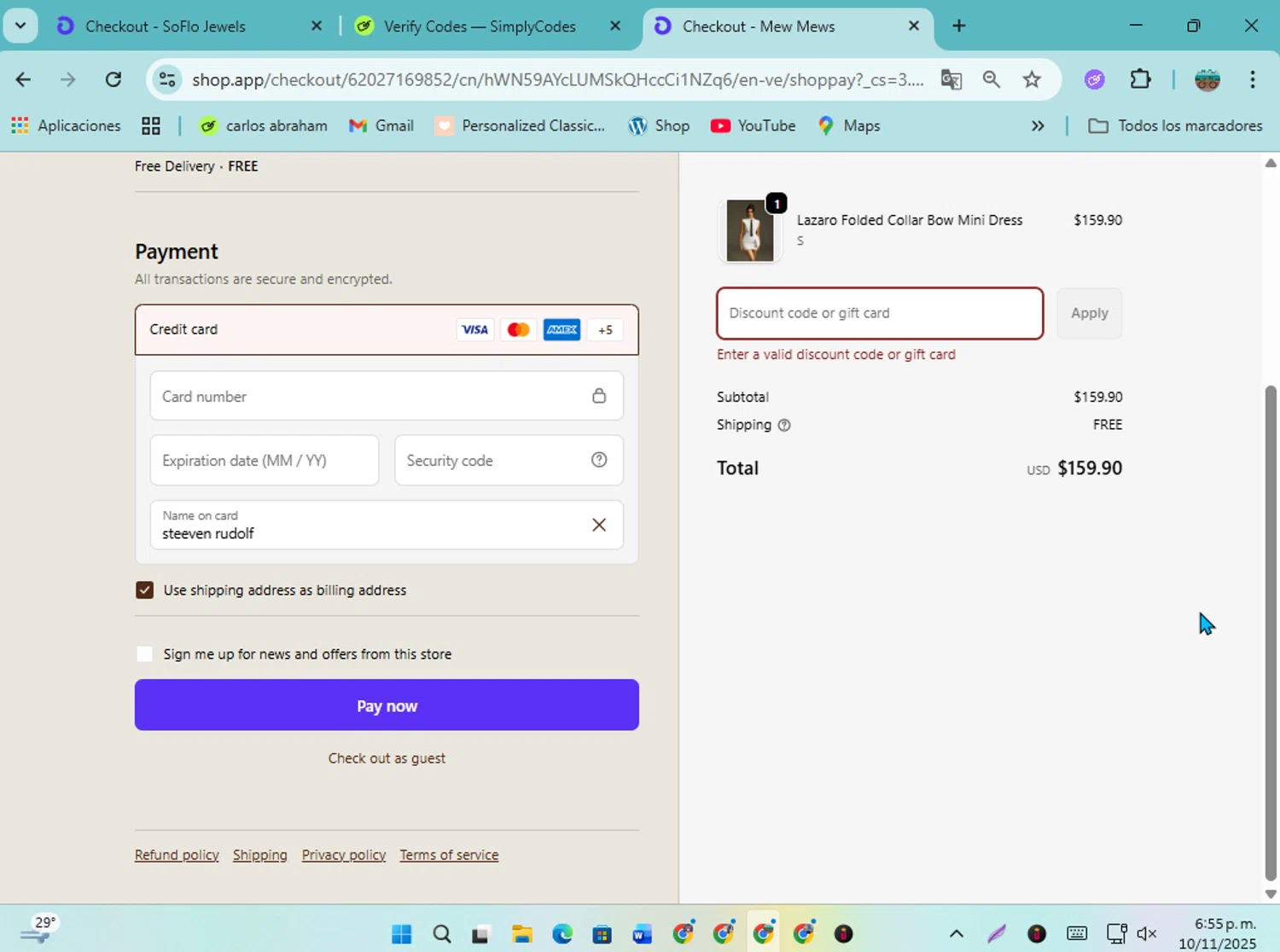 Kempinski Hotels and Resorts promo code screenshot showing code PROMO2 applied at Kempinski Hotels and Resorts checkout page. Uploaded by SimplyCodes community member karolg on Nov 10, 2025