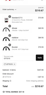 Kenda Tire coupon verification screenshot