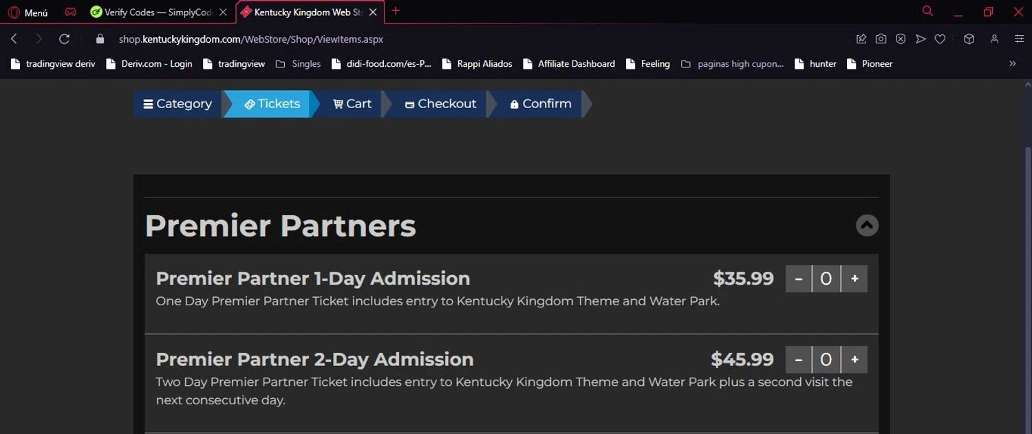 Kentucky Kingdom Coupon Codes 100 Token Rewards September 2024