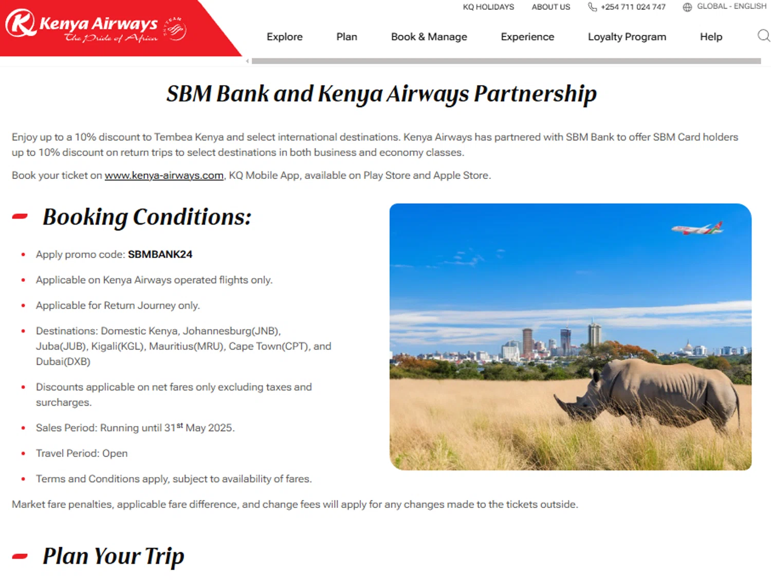 Kenya Airways checkout page showing Kenya Airways promo code box | Screenshot taken by SimplyCodes community member on Mar 28, 2025