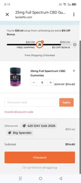 SIMPLYCODES536 coupon verification screenshot