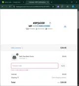 MOM15 coupon verification screenshot