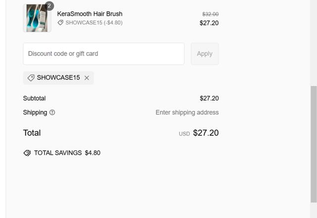 KeraFactor checkout page showing KeraFactor discount code box | Screenshot taken by SimplyCodes community member on Feb 20, 2025