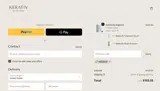 Kerativ coupon verification screenshot