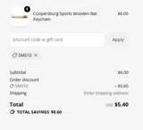 Cedar Rapids Kernels coupon verification screenshot