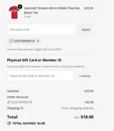 Cedar Rapids Kernels coupon verification screenshot