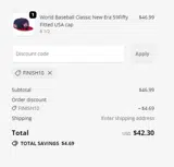 Cedar Rapids Kernels coupon verification screenshot