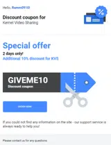 GIVEME10 coupon verification screenshot