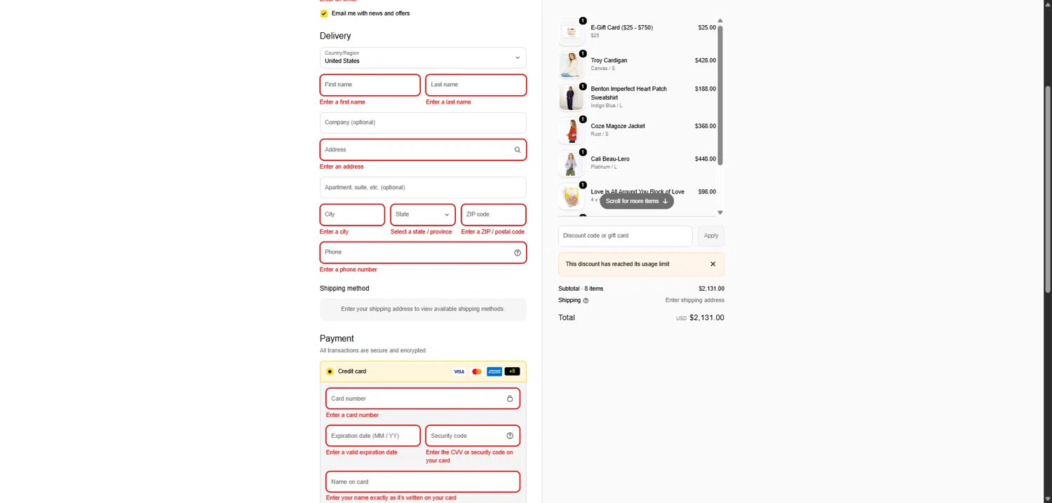 KERRI ROSENTHAL discount code screenshot showing code T3SGZ4GS applied at KERRI ROSENTHAL checkout page. Uploaded by SimplyCodes community member SwiftHunter5737 on Dec 21, 2025