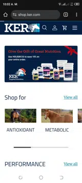 KER Store coupon verification screenshot