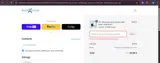 NJI98UHBVGY76TFC coupon verification screenshot