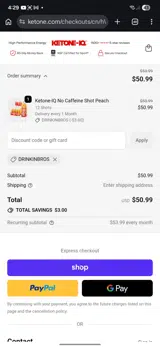 DRINKINBROS coupon verification screenshot