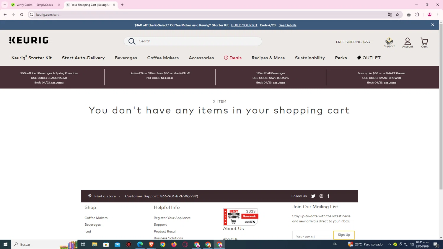 Keurig Promo Codes 50 Off April 2024