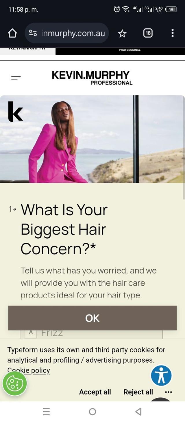 Kevin.Murphy checkout page showing Kevin.Murphy promo code box | Screenshot taken by SimplyCodes community member on Apr 23, 2025