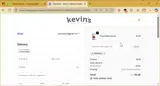 Kevin's Natural Foods coupon verification screenshot