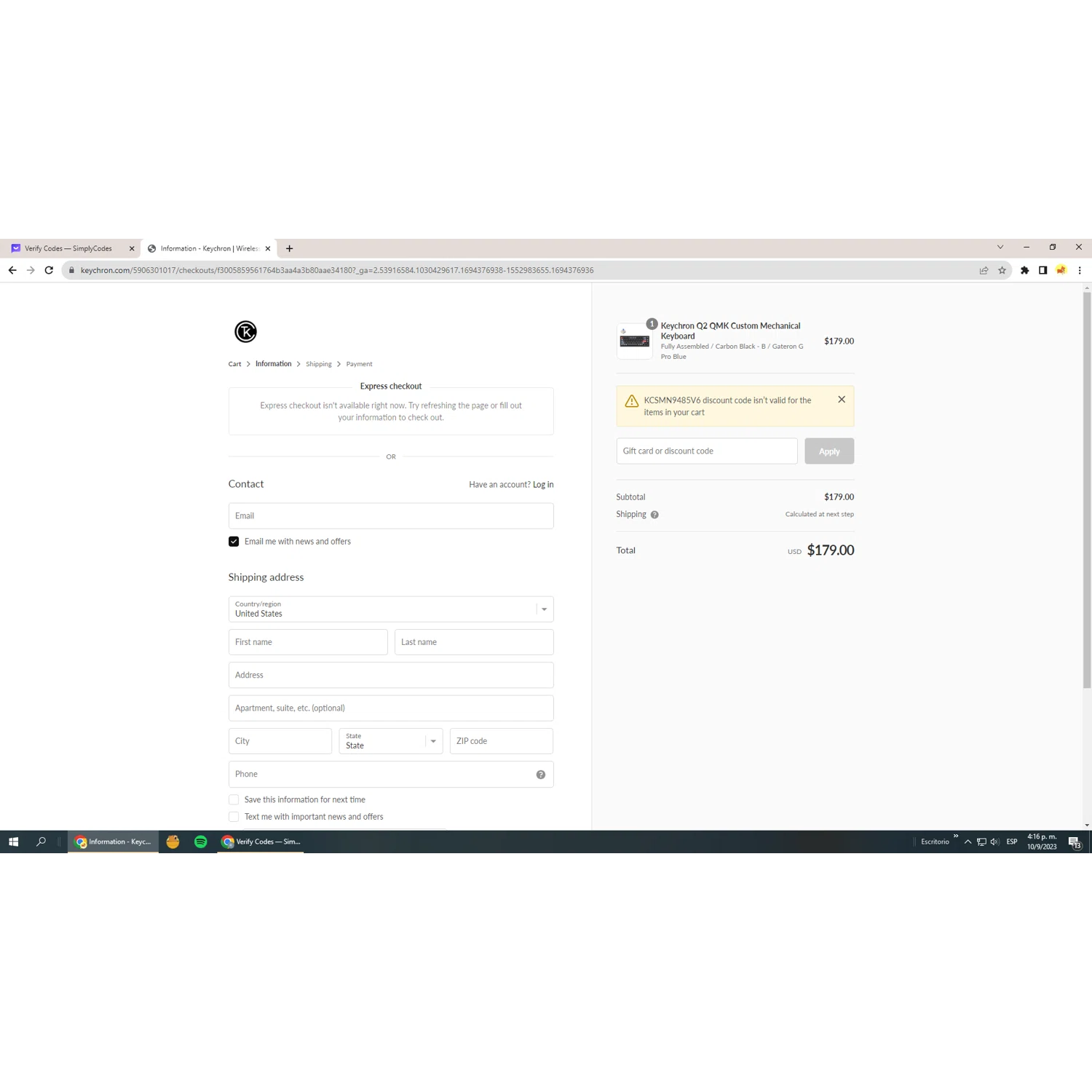how to use Keychron coupons