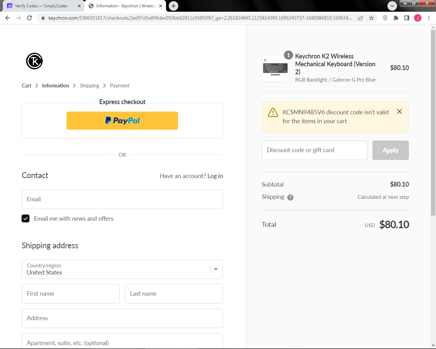 Keychron Promo Codes 10 Off July 2024