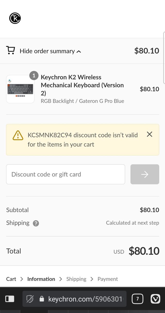 Keychron Promo Codes 25 Off Coupons Aug 2025