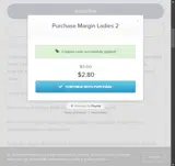 CRYSTALVIP20 coupon verification screenshot