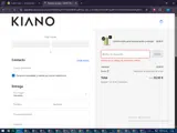WELCOME10 coupon verification screenshot