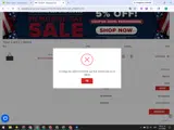Kia Stuff coupon verification screenshot