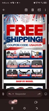 Kia Stuff coupon verification screenshot