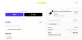 WELCOME10 coupon verification screenshot