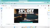 SWIM25 coupon verification screenshot