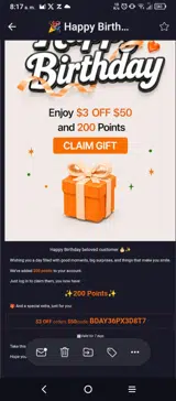 Kiichin coupon verification screenshot