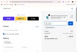 WELCOME10 coupon verification screenshot