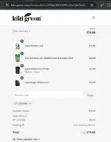 LUISGABA coupon verification screenshot
