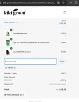 YEFFRY coupon verification screenshot