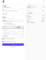 WELCOME25 coupon verification screenshot