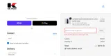 Kikwear coupon verification screenshot