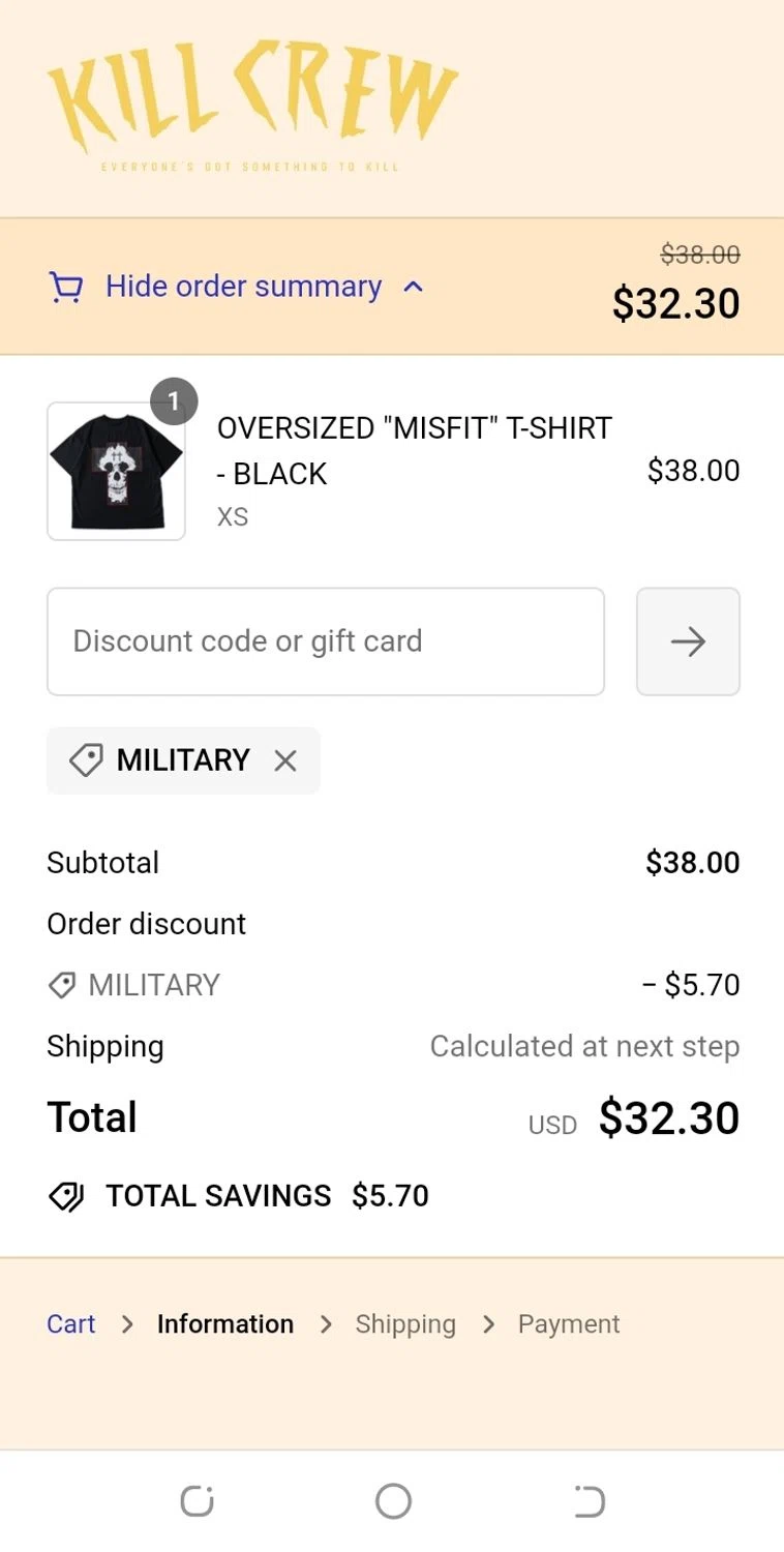 Kill Crew Discount Codes 15 Off Promo Codes in August 2024 SimplyCodes