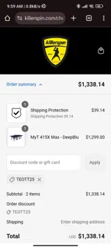 TEOTT25 coupon verification screenshot