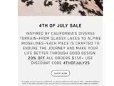 4thofjuly25 coupon verification screenshot