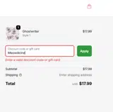 Meowdicine coupon verification screenshot