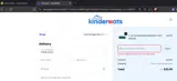 Kinder Mats coupon verification screenshot