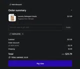NOPLASTIC coupon verification screenshot
