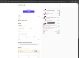 Kinetics Cosmetics coupon verification screenshot