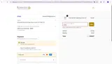 Kinetics Cosmetics coupon verification screenshot