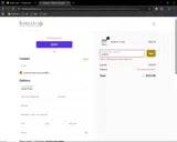 Kinetics Cosmetics coupon verification screenshot