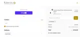 Kinetics Cosmetics coupon verification screenshot
