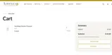 Kinetics Cosmetics coupon verification screenshot
