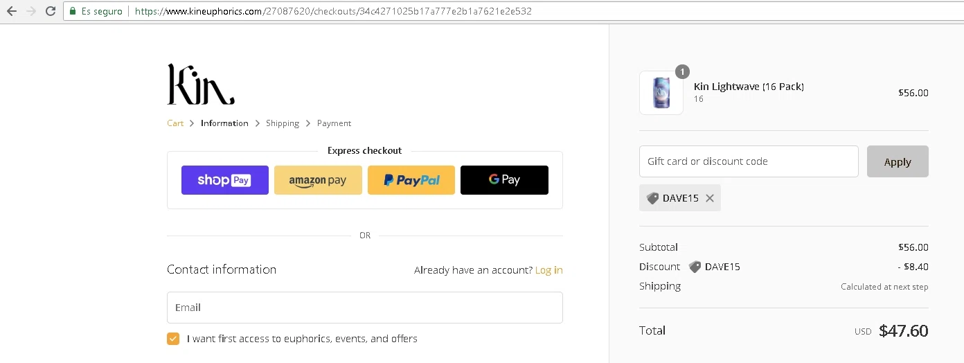 how to use Kin Euphorics coupons